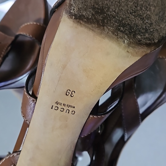 Gucci Hasler Horsebit Sandals - Picture 9 of 9